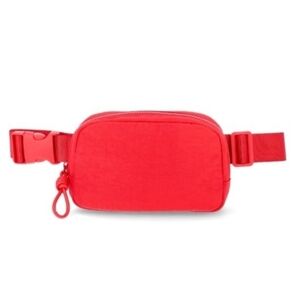 Red Fanny Pack Hip Bag No Boundaries NWT $12